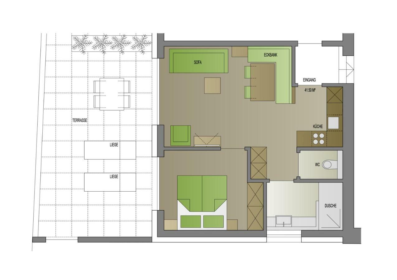 Wally Berg-appartements 3*